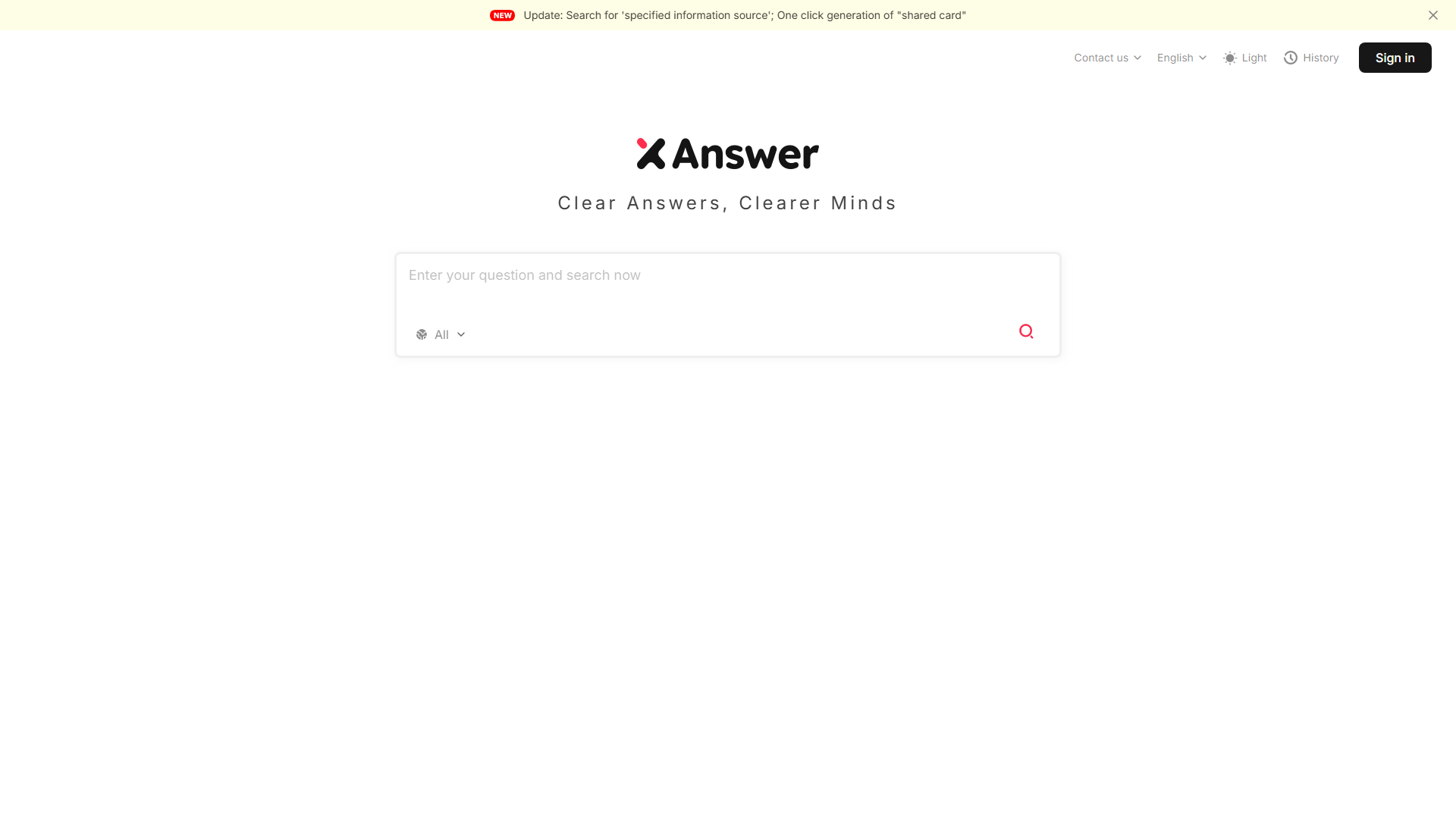 XAnswer