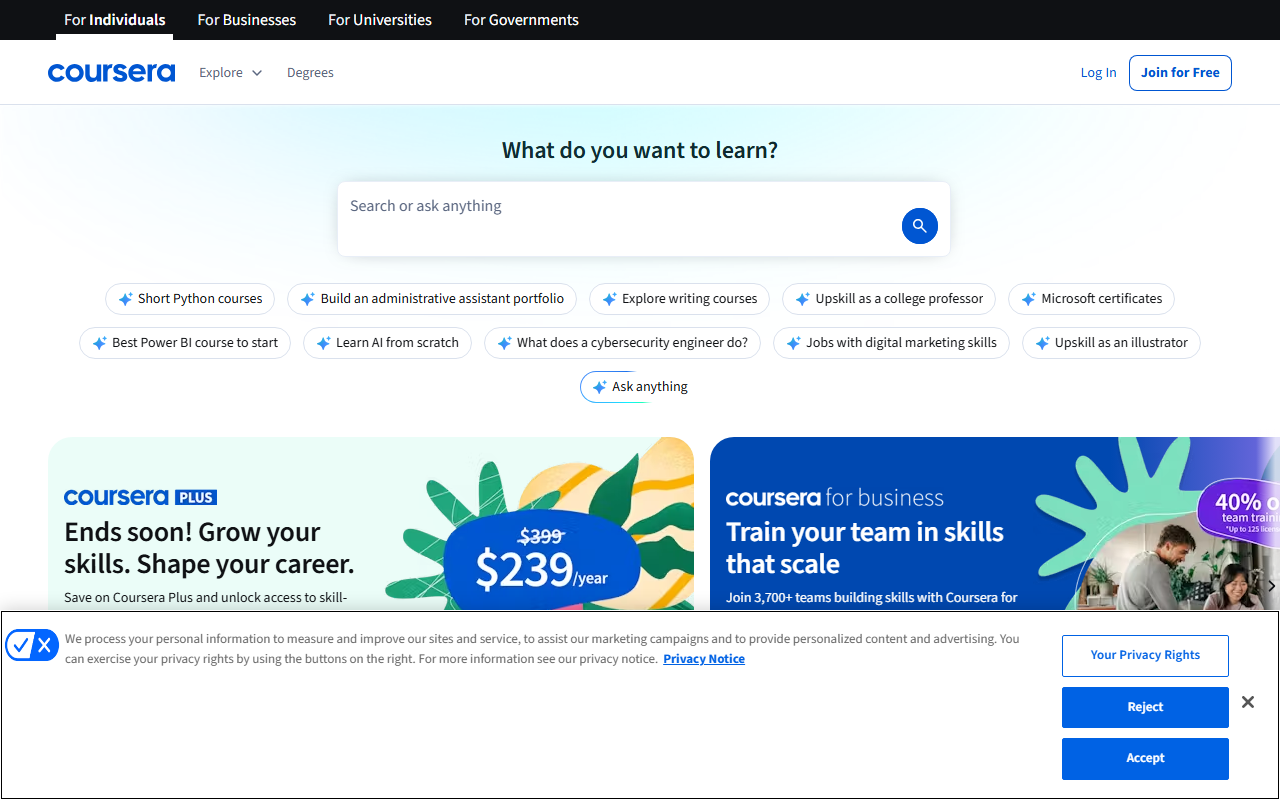 Coursera AI