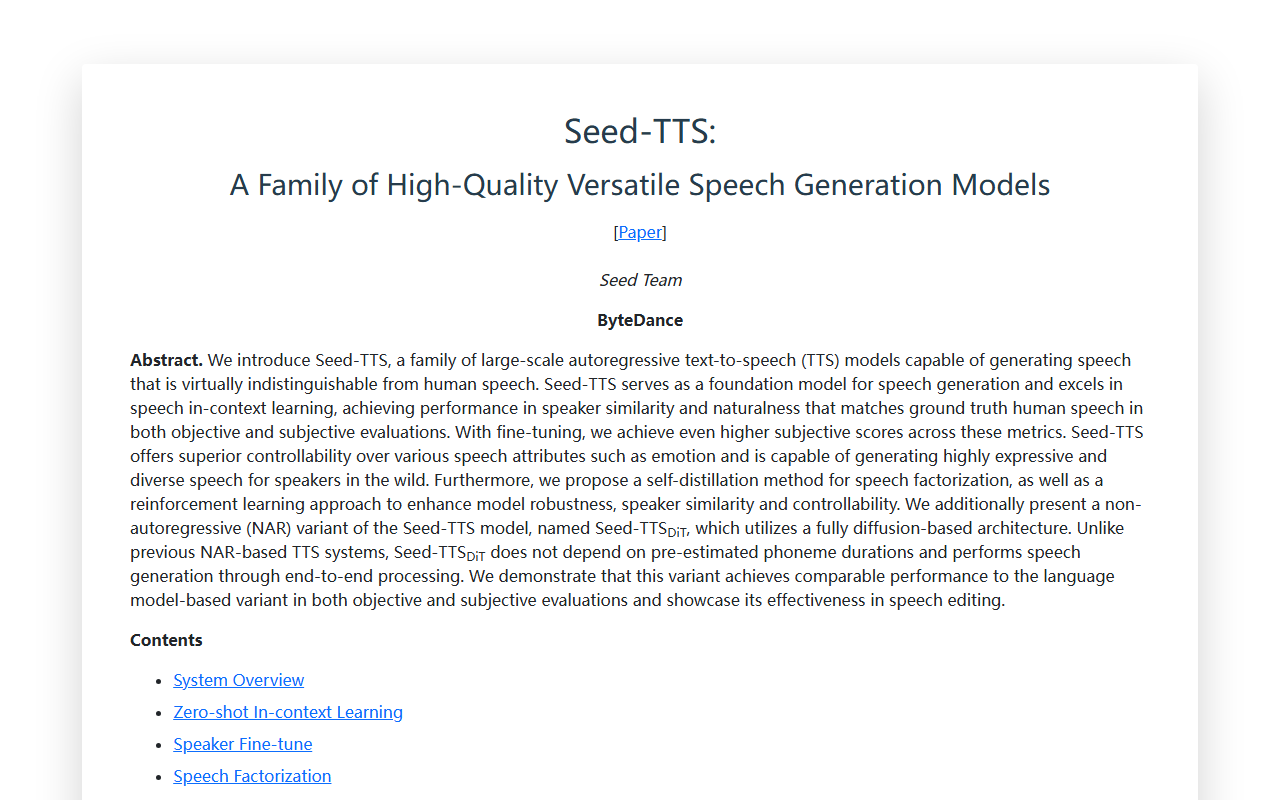 Seed-TTS
